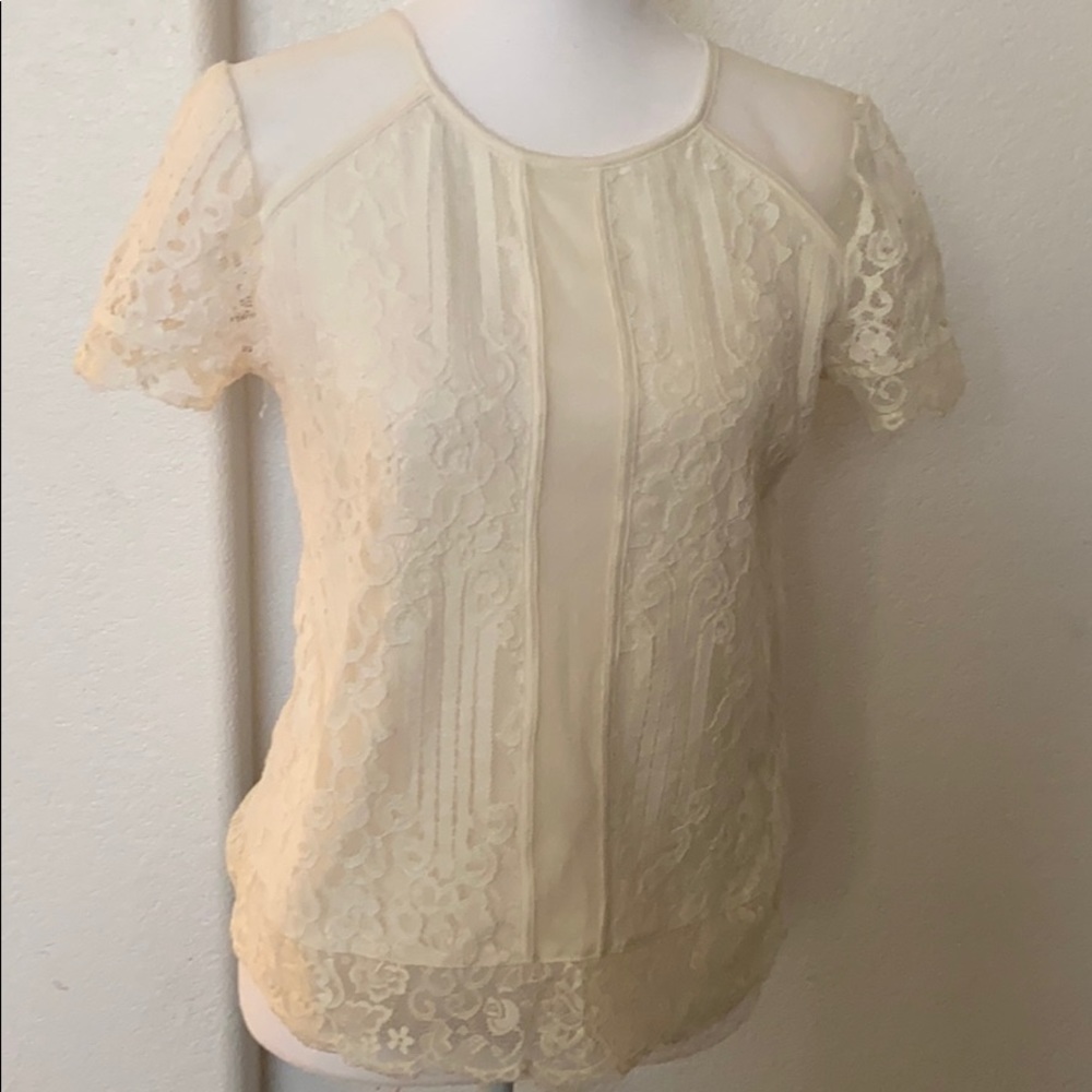 Express lace top
